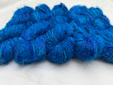 Blue Saree Silk Yarn