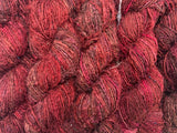 Maroon Saree Silk Yarn
