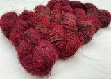 Maroon Saree Silk Yarn
