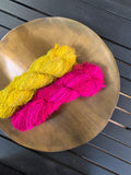 Pink Saree Silk Yarn