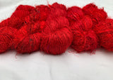 Red Saree Silk Yarn