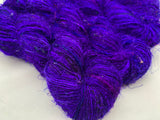 Purple Saree Silk Yarn