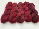 Maroon Saree Silk Yarn