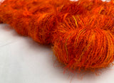 Orange Saree Silk Yarn