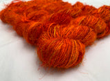 Orange Saree Silk Yarn