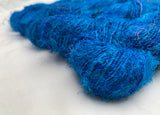 Blue Saree Silk Yarn