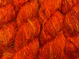 Orange Saree Silk Yarn