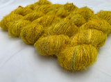 Yellow Saree Silk Yarn