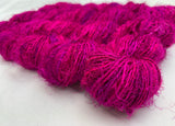 Magenta Saree Silk Yarn