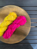 Yellow Saree Silk Yarn