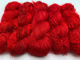 Red Saree Silk Yarn