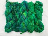 Green Saree Silk Yarn