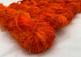 Orange Saree Silk Yarn