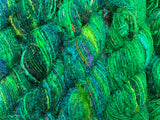 Green Saree Silk Yarn