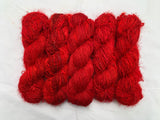 Red Saree Silk Yarn