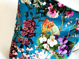 Turquoise Velvet Project Bag