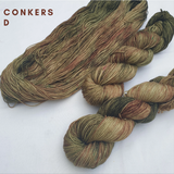 Conkers Fade Set. Merino Nylon 4-ply/fingering