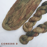 Conkers Fade Set. Merino Nylon 4-ply/fingering