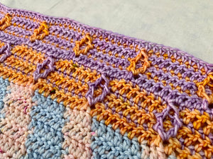 River Bank - Travelling Earth Scarf February Crochet Pattern